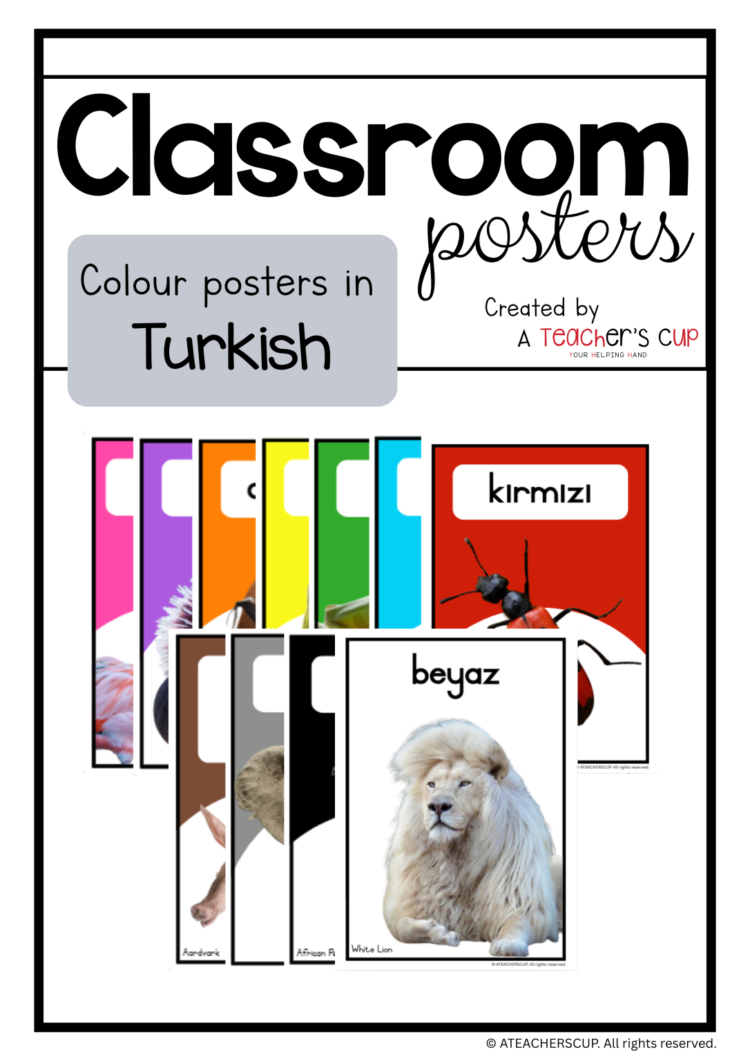 Turkish Favorite Color Turkish Colour Posters - ATEACHERSCUP